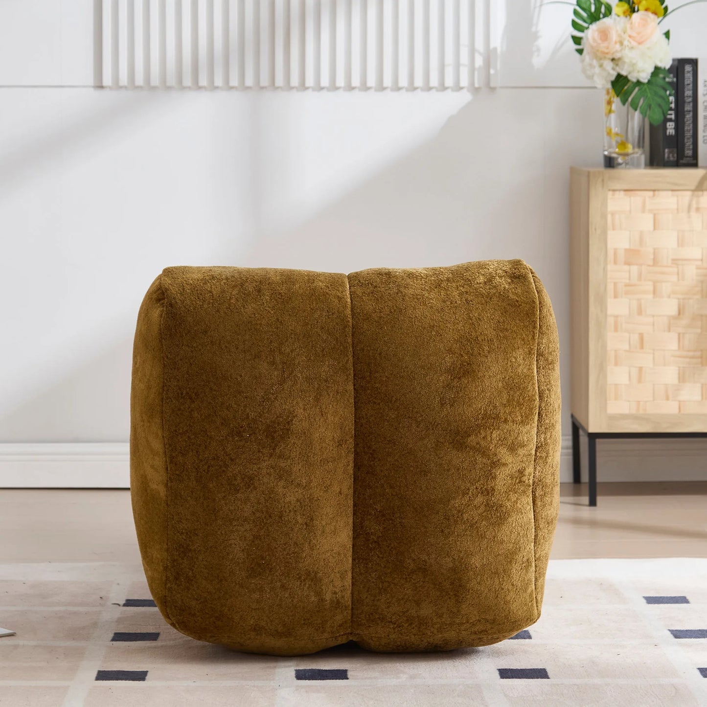 Creative Bean Bag Sofa Chair for Adults with High-Quality Sponge Filling and Polyester Fiber, 59x30x23.6 inches detail view 10