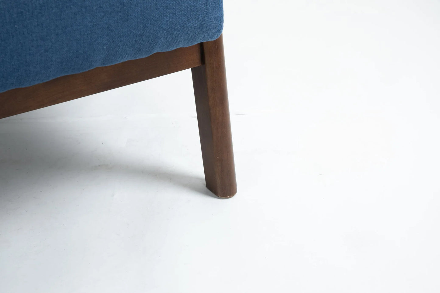 Mid Century Modern Accent Chair with Solid Wood Frame, Upholstered Living Room Chairs with Waist Cushion, Reading Armchair for Bedroom Sunroom detail view 32