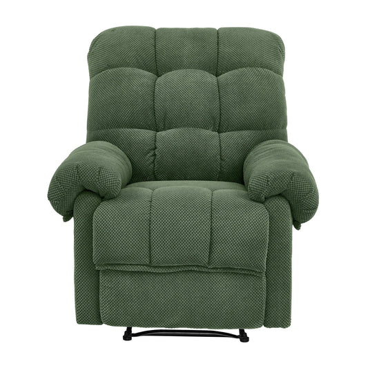 Manual Recliner, Living Room Seating, Reading Chair, Padded Footrest, Home Theater Seating, Ergonomic Lounge Chair, Soft Fabric Recliner detail view 2