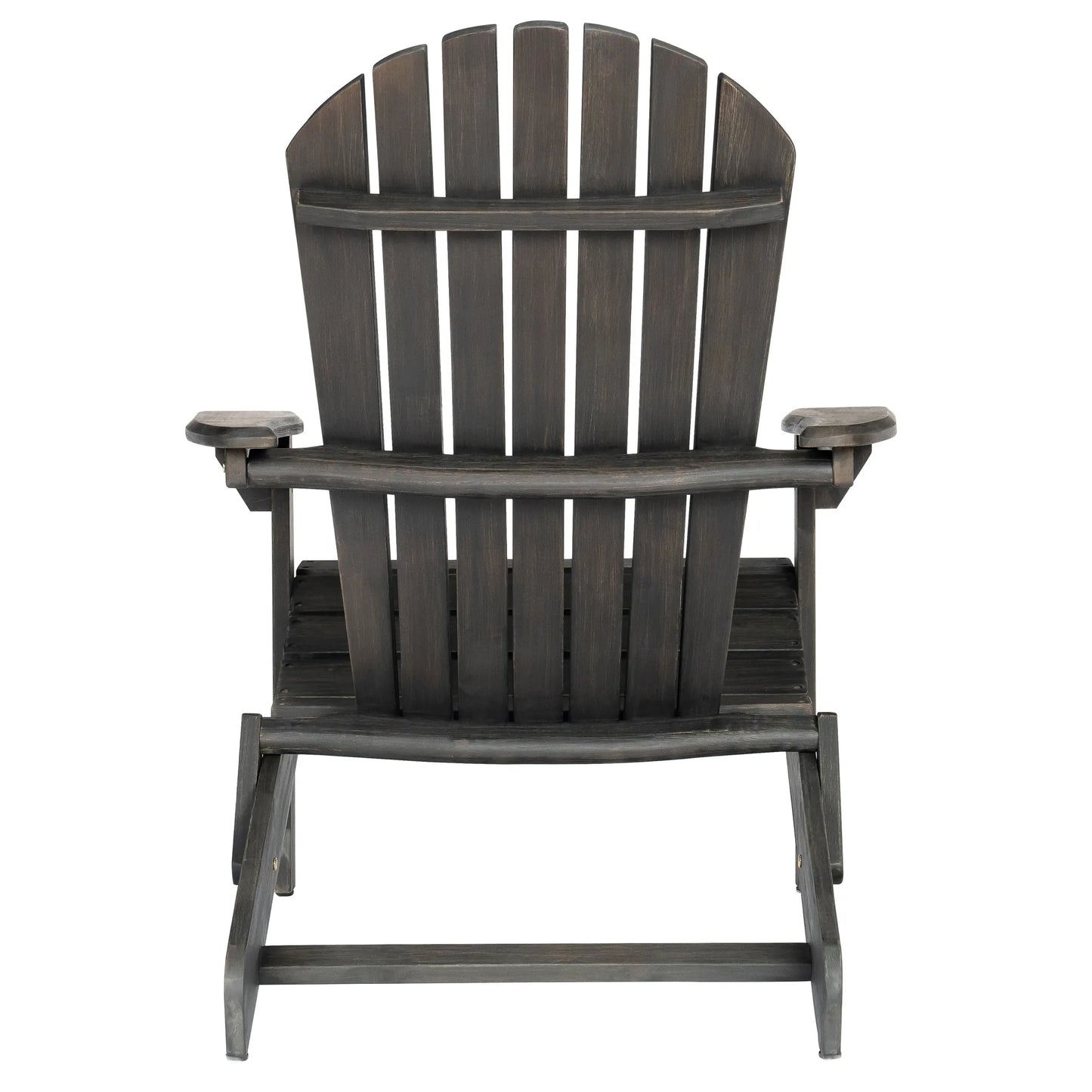 Acacia Wood Adirondack Chair – Dark Gray – view 9