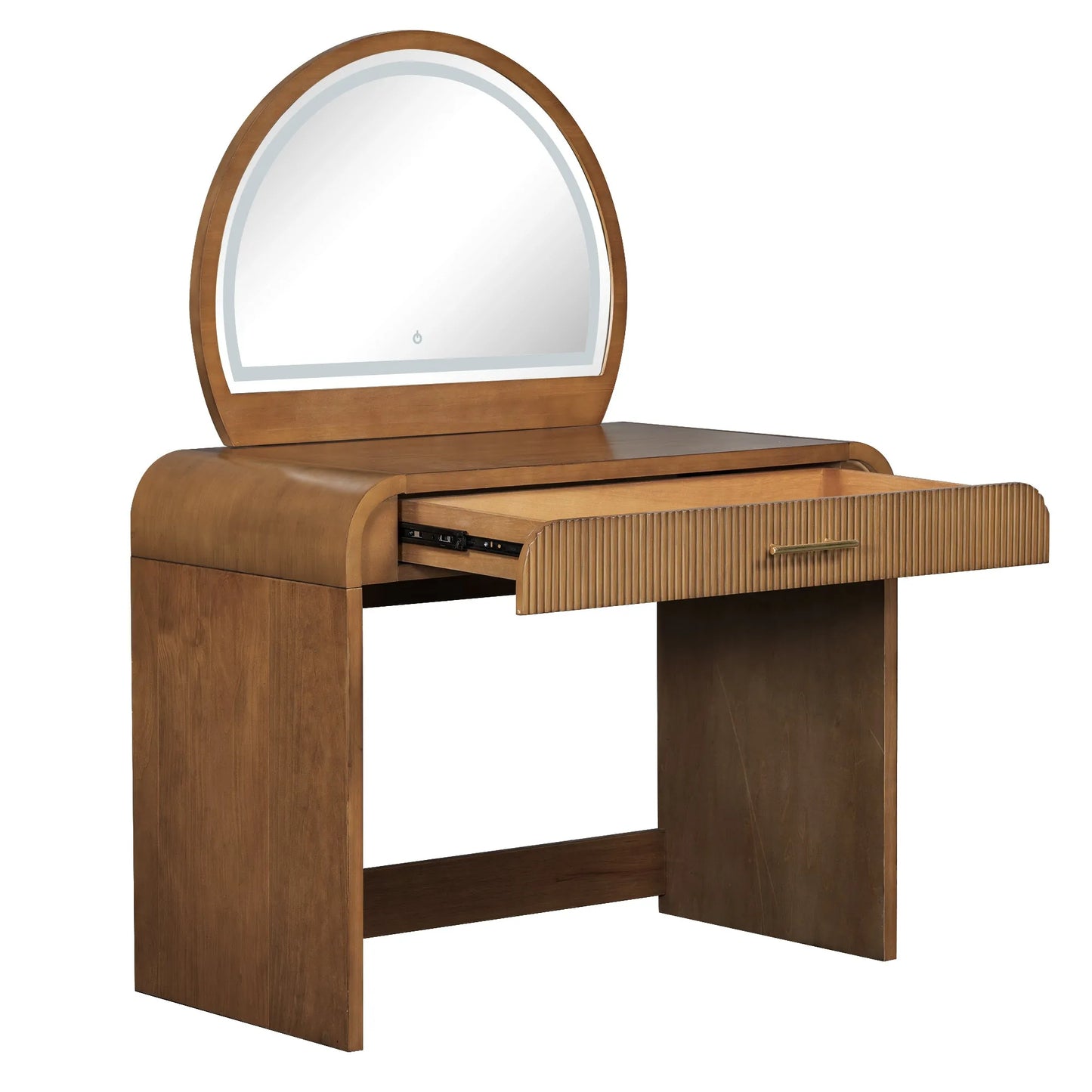 39-Inch Makeup Vanity with Touch-Screen Lighted Mirror – Espresso – view 12