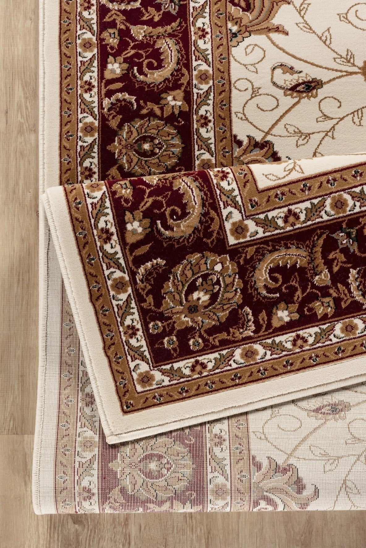 Manchester Herati Floral Area Rug - Ivory - 5'3" x 7'3" - product detail