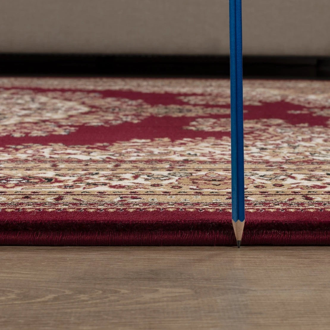 Manchester Center Medallion Area Rug - Red - 5'3" x 7'3" - product detail