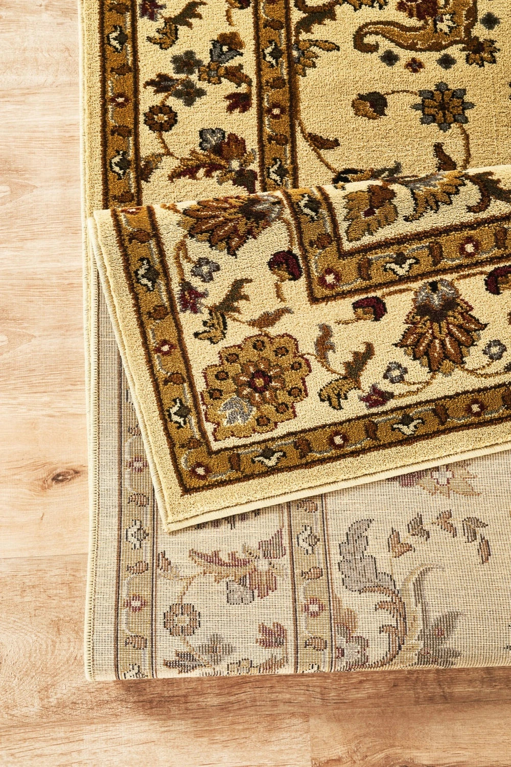 Classic Botanical Border Area Rug - Cream - 5'3" x 7'3" - product detail