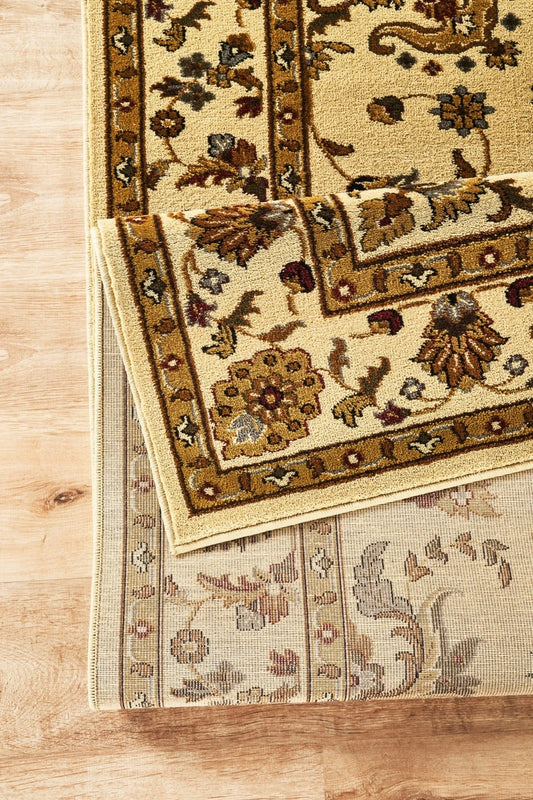 Classic Botanical Border Area Rug - Cream - 5'3" x 7'3" - product detail