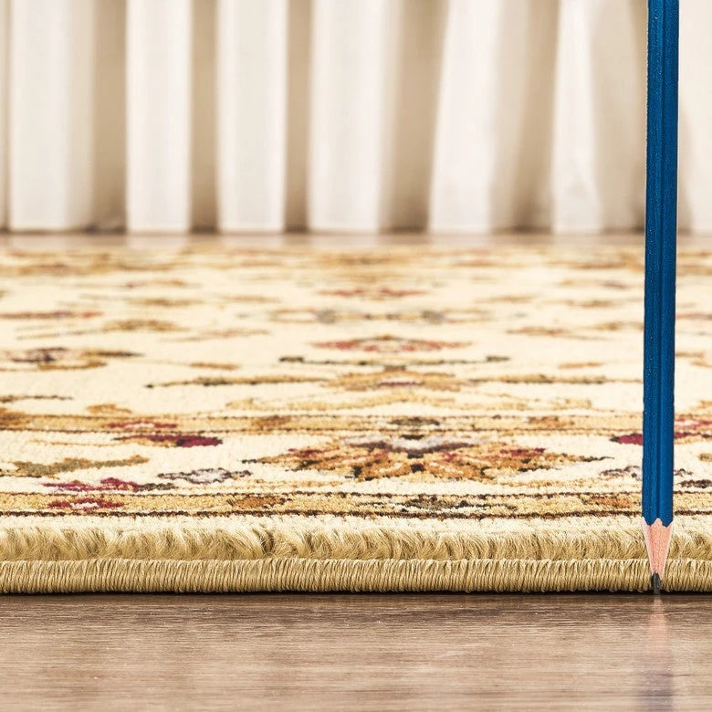 Classic Botanical Border Area Rug - Cream - 5'3" x 7'3" - product detail