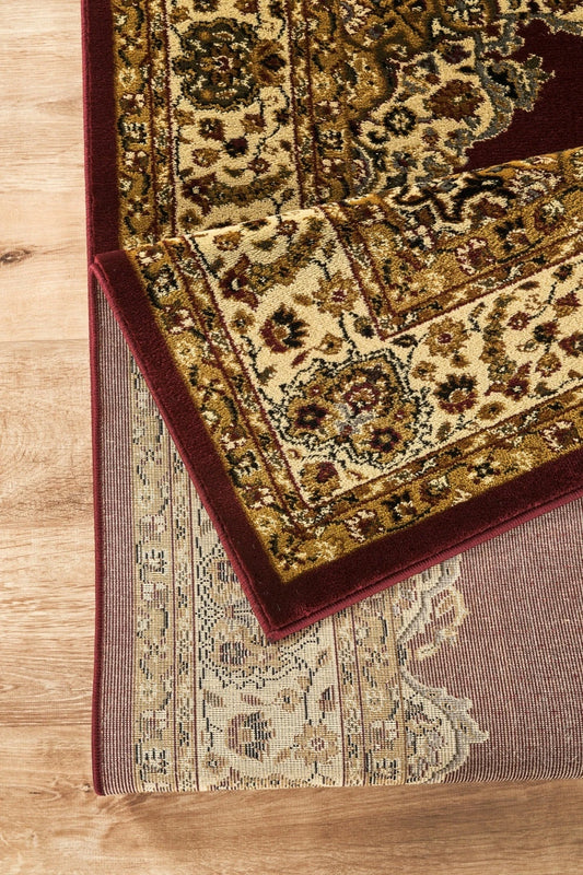 Classic Grand Medallion Area Rug - Red - 5'3" x 7'3" - product detail