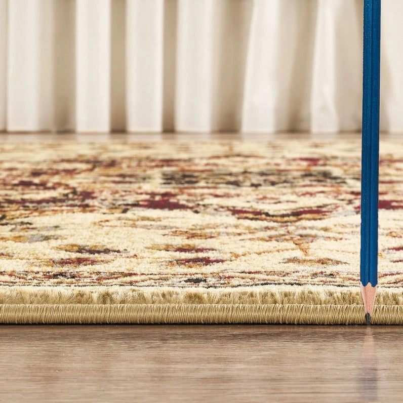 Classic Star Medallion Area Rug - Cream - 5'3" x 7'3" - product detail