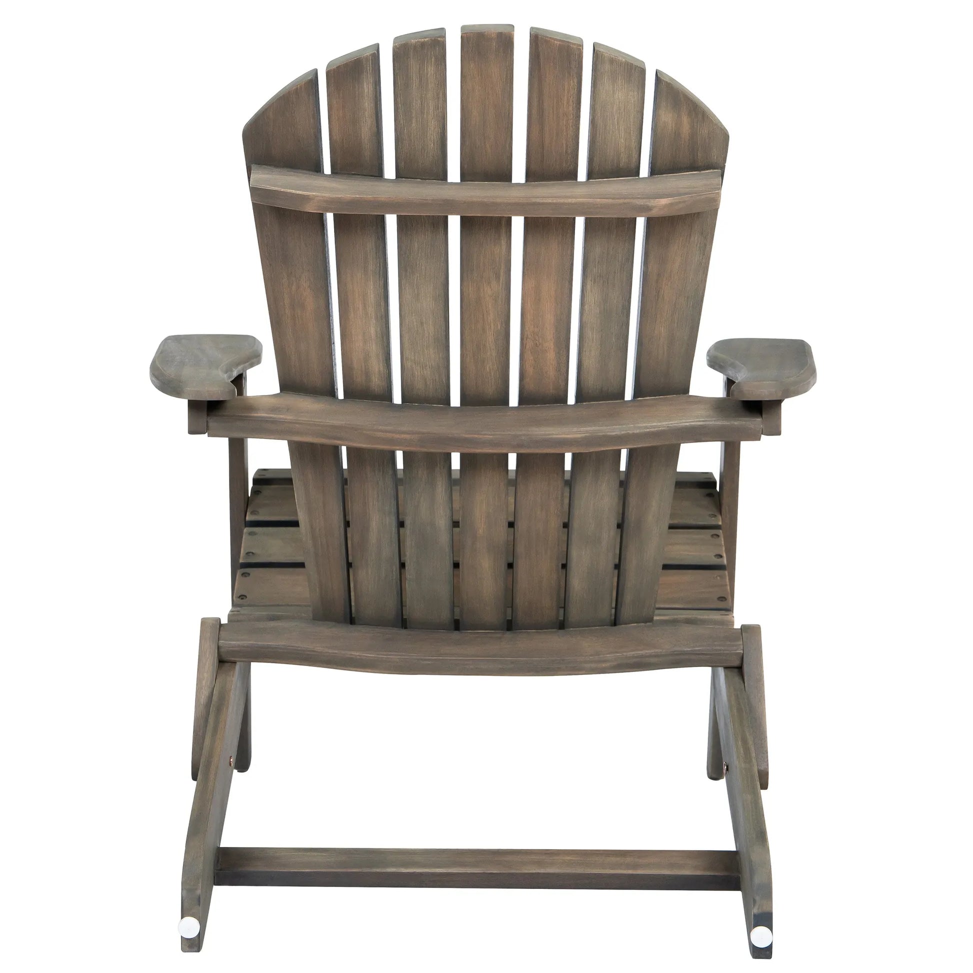 Acacia Wood Adirondack Chair – Gray – view 11