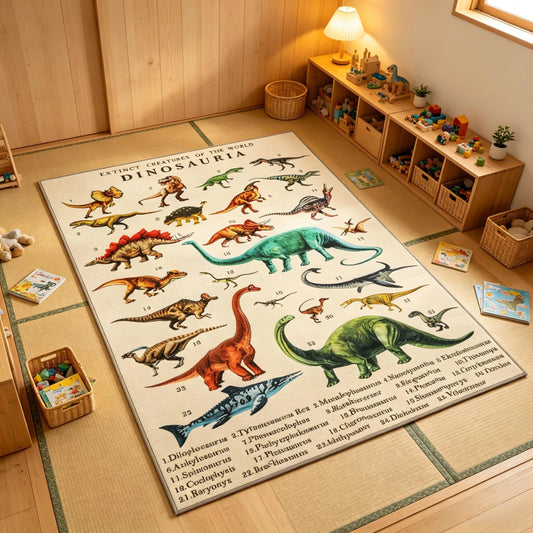 Interactive Dinosaur Discovery Kids Rug