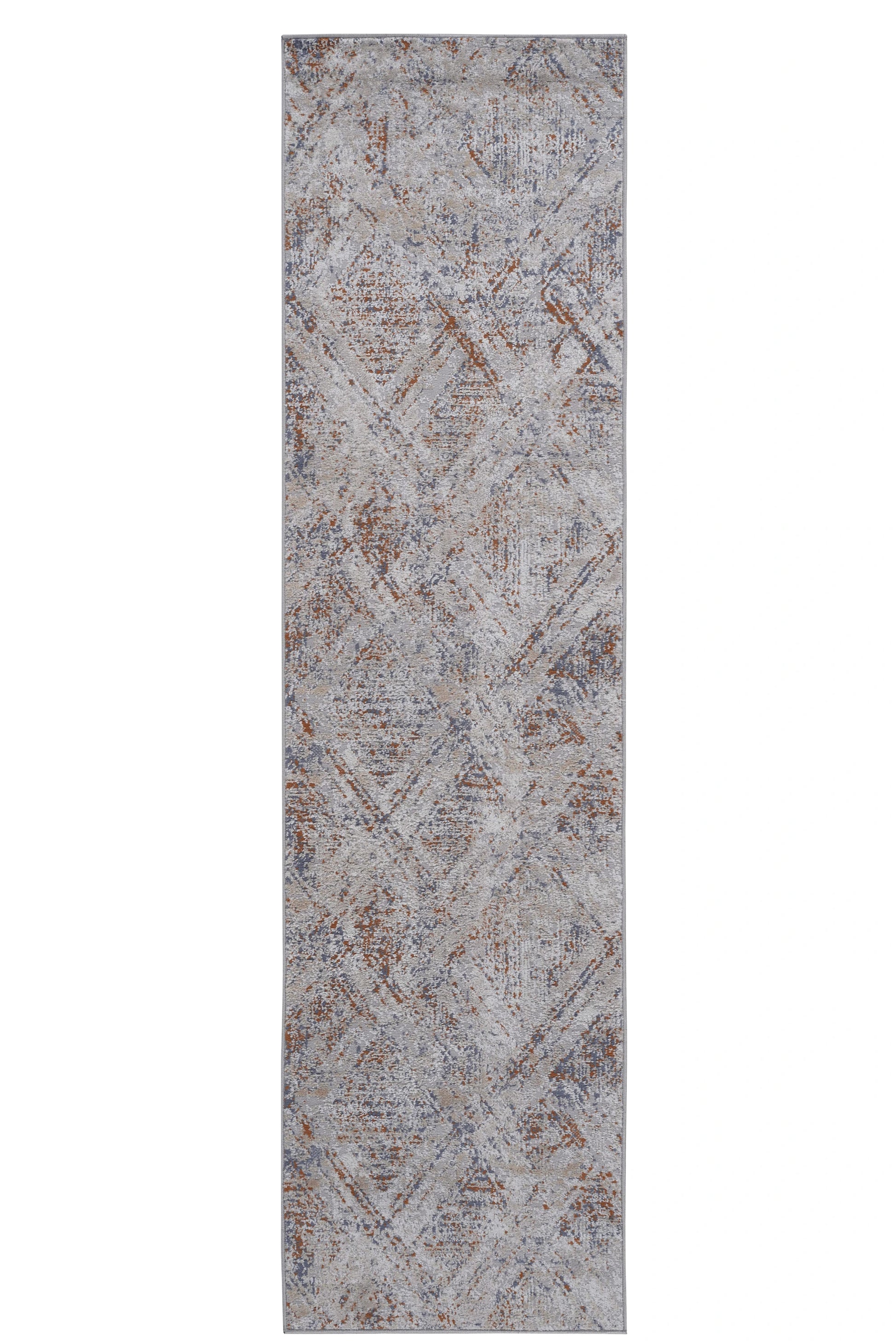 Loom & Luxe Beige & Geometric Area Rug
