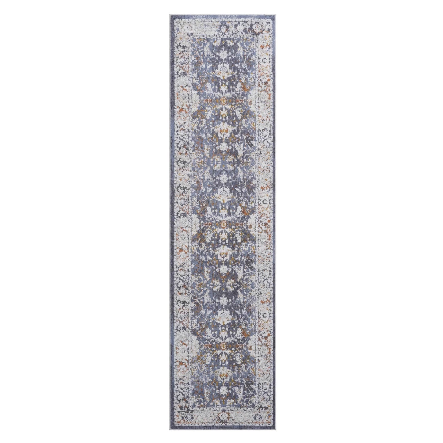 Loom & Luxe Blue & Traditional Area Rug