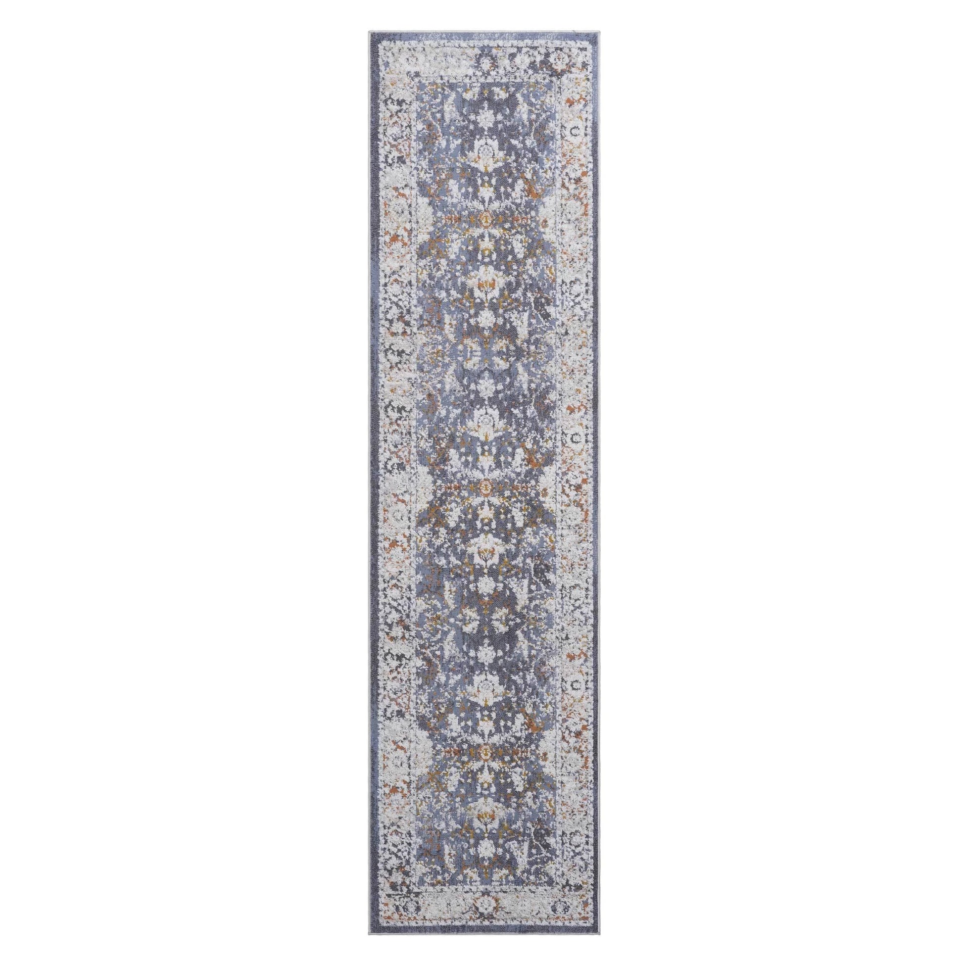 Loom & Luxe Blue & Traditional Area Rug