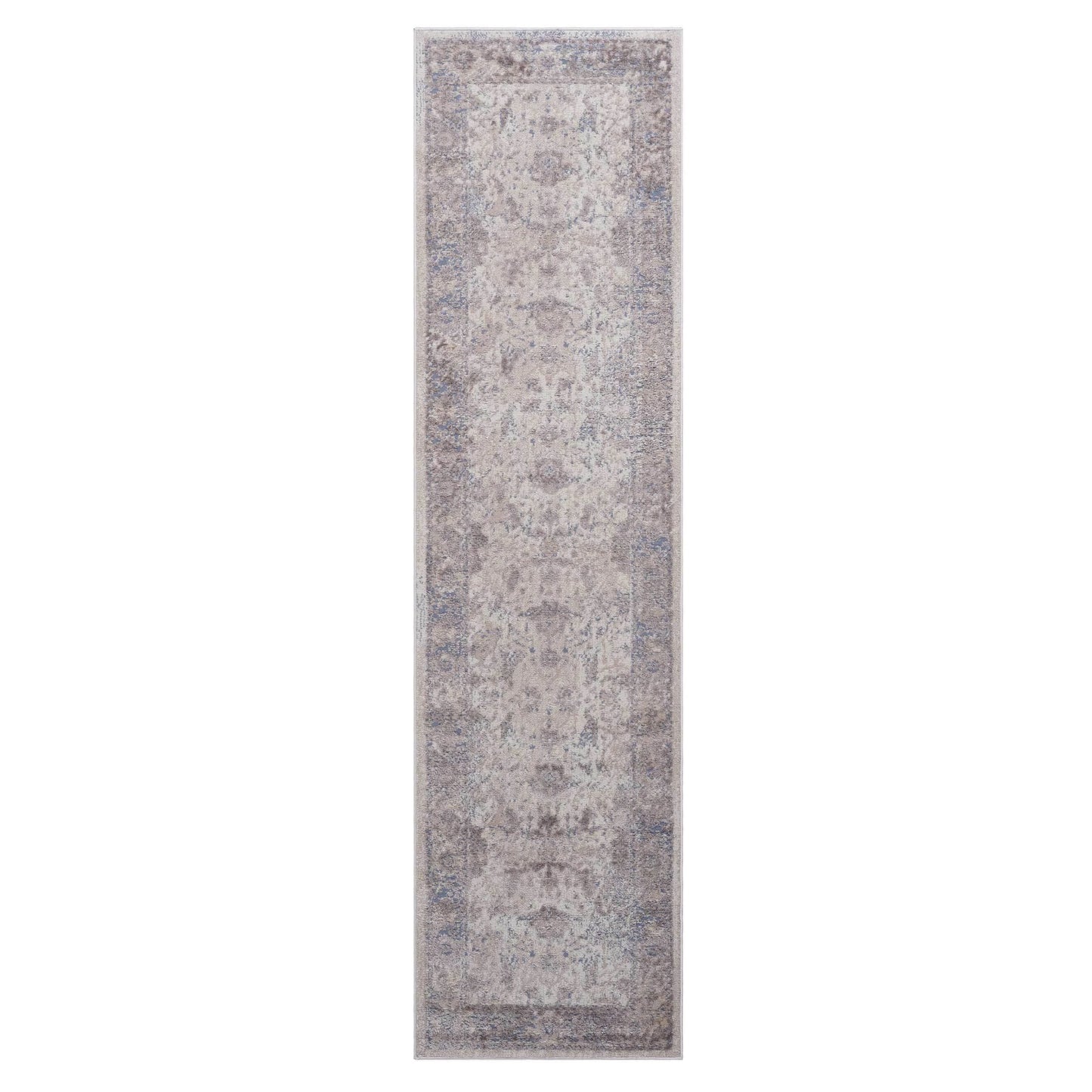 Loom & Luxe Brown & Beige & Traditional Area Rug