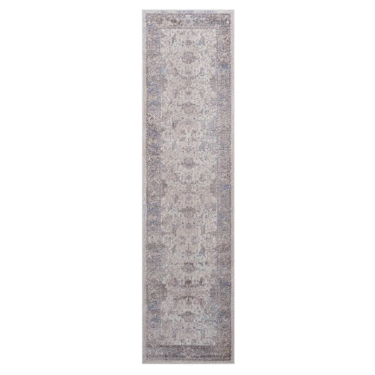 Loom & Luxe Brown & Beige & Traditional Area Rug