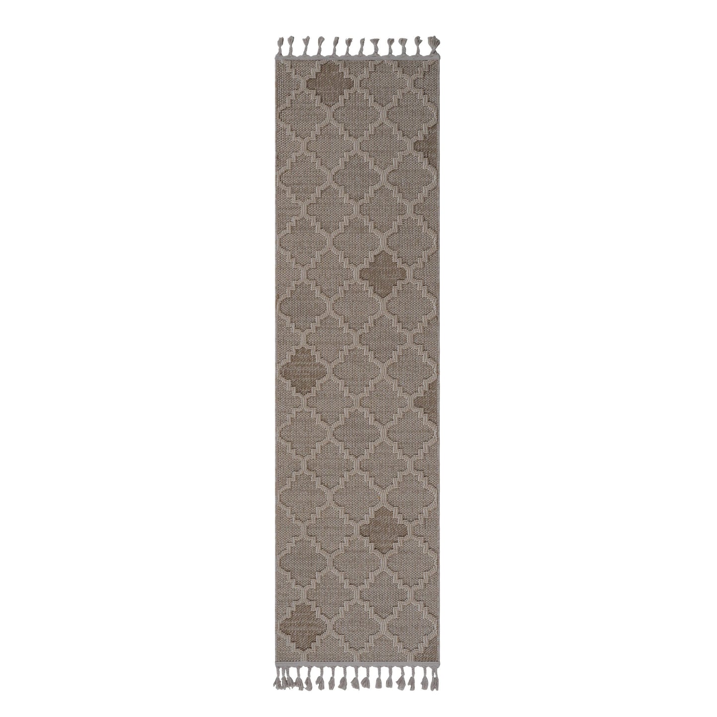 Loom & Luxe Cream & Trellis Indoor/Outdoor Area Rug