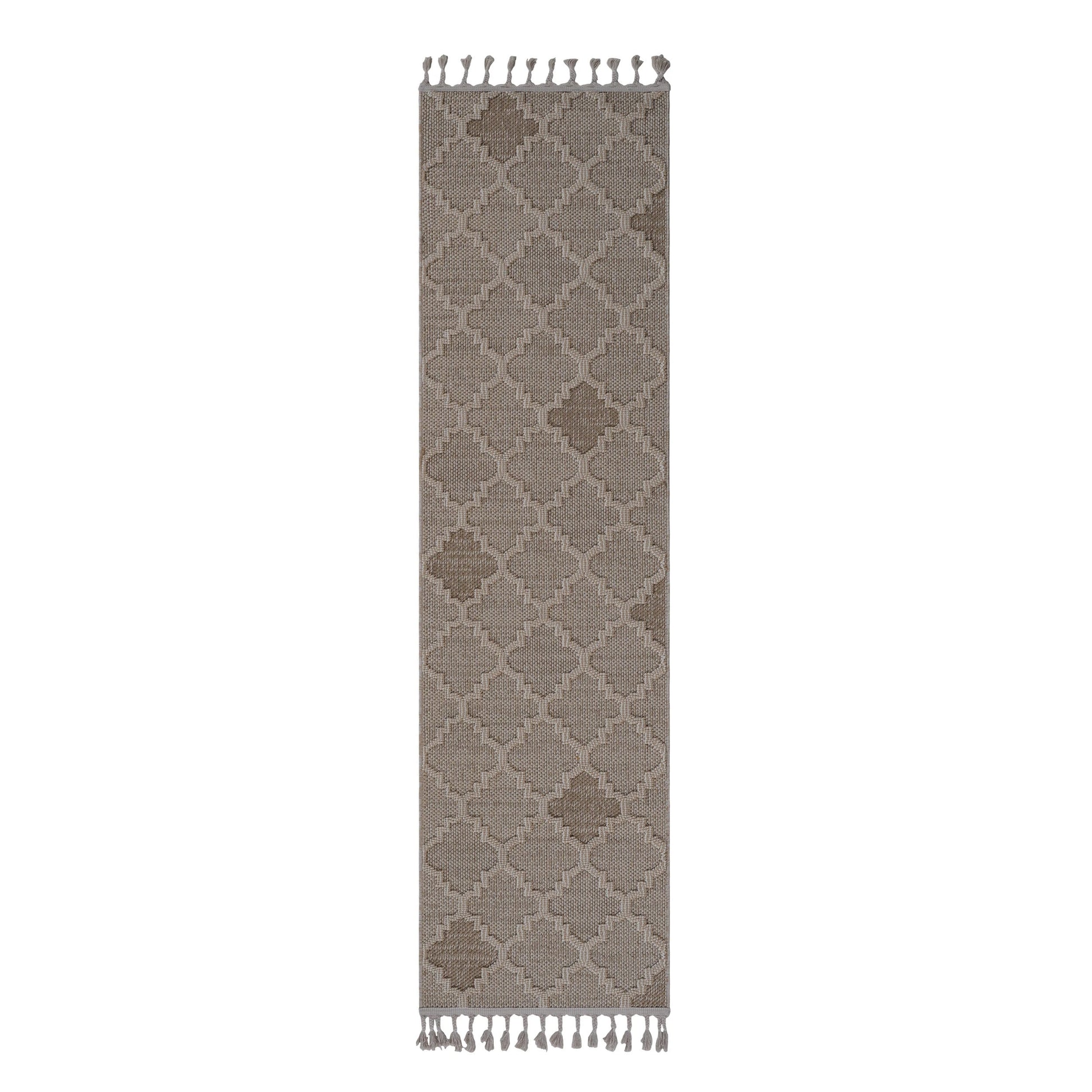 Loom & Luxe Cream & Trellis Indoor/Outdoor Area Rug