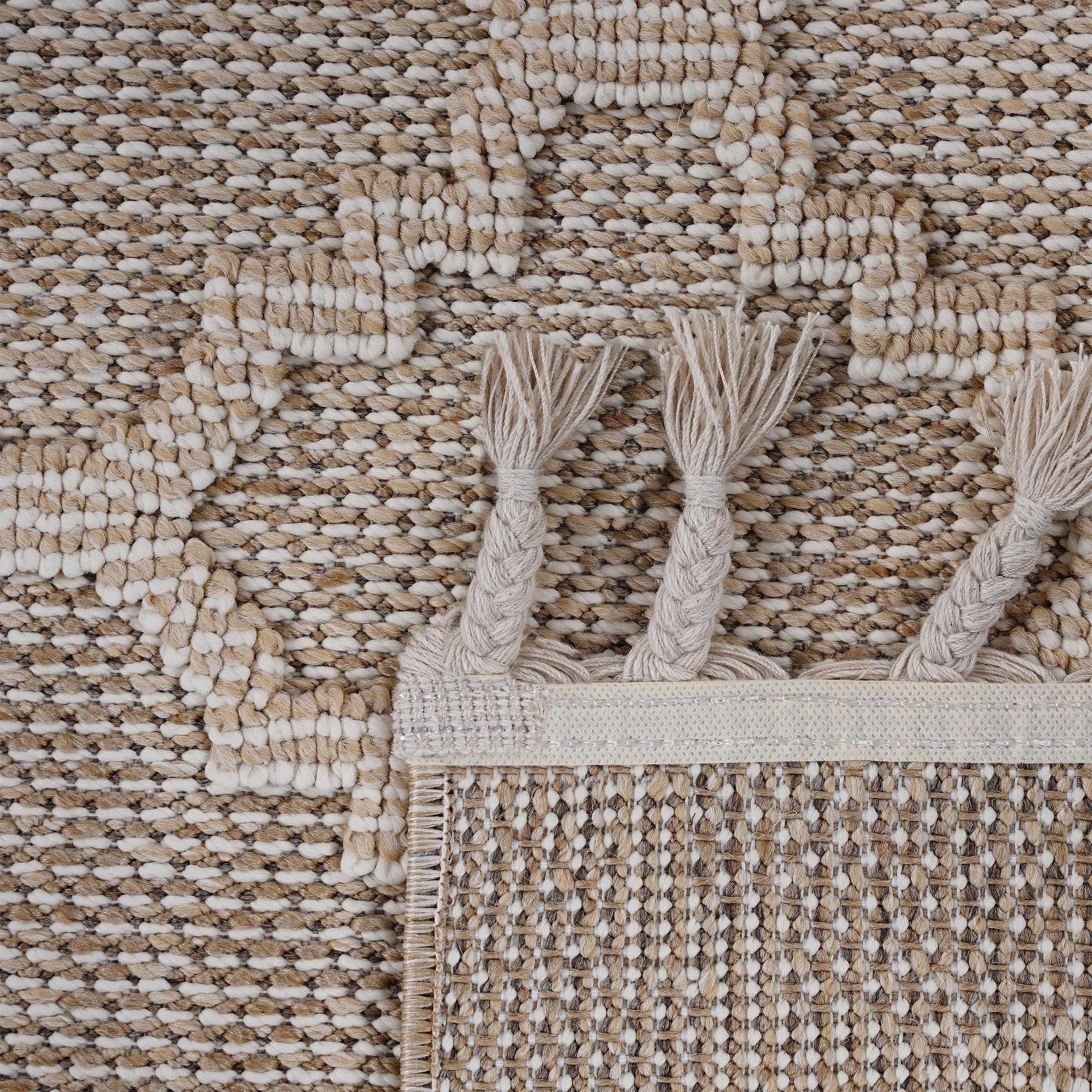 Loom & Luxe Cream & Trellis Indoor/Outdoor Area Rug
