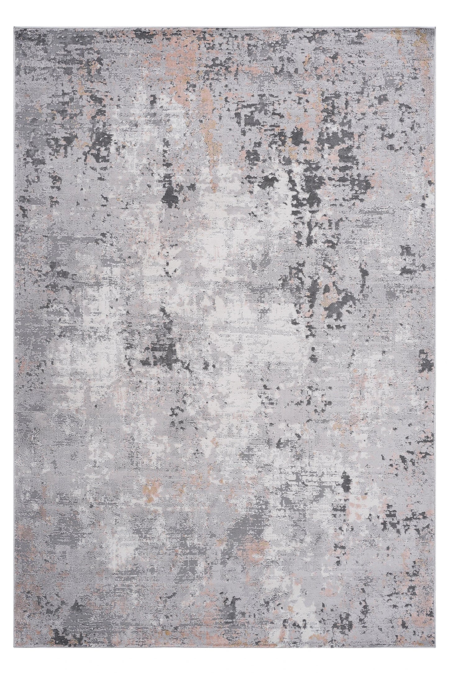 Loom & Luxe Grey & Multi & Abstract Area Rug