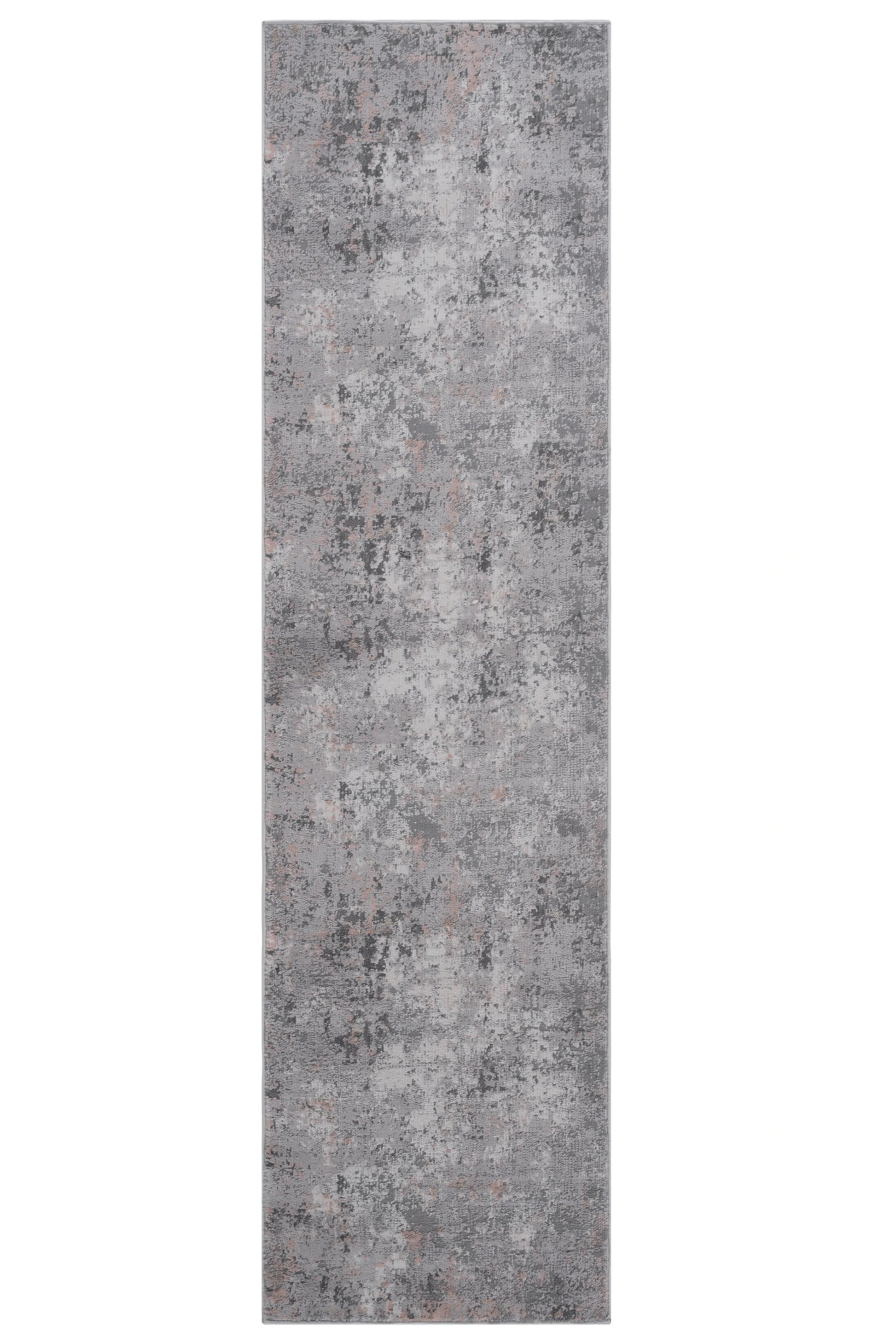 Loom & Luxe Grey & Multi & Abstract Area Rug