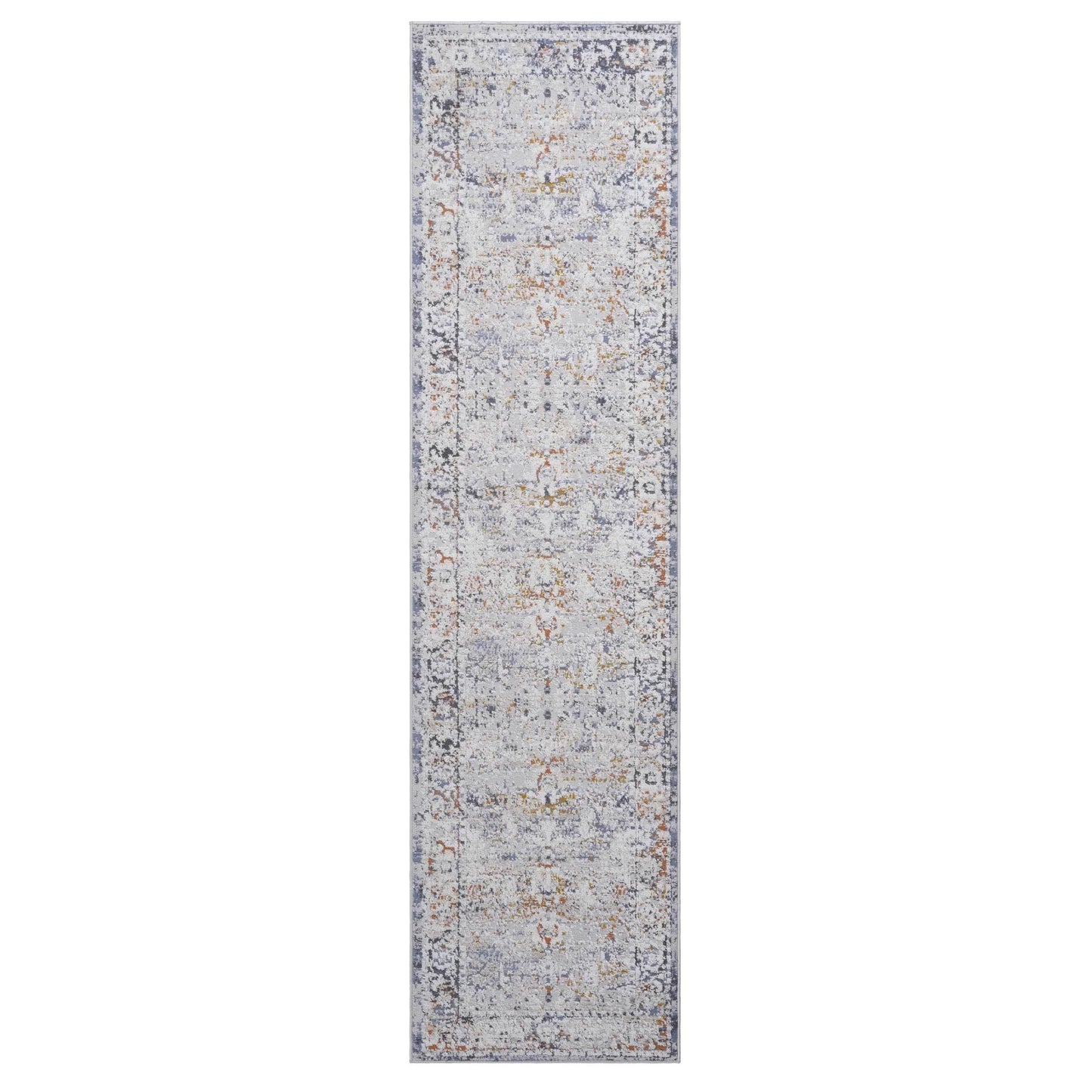 Loom & Luxe Ivory & Grey & Traditional Area Rug