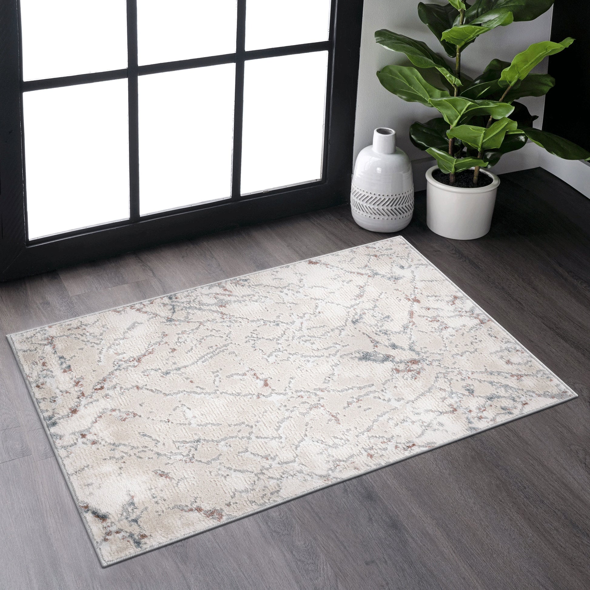 Loom & Luxe Multi & Contemporary Area Rug