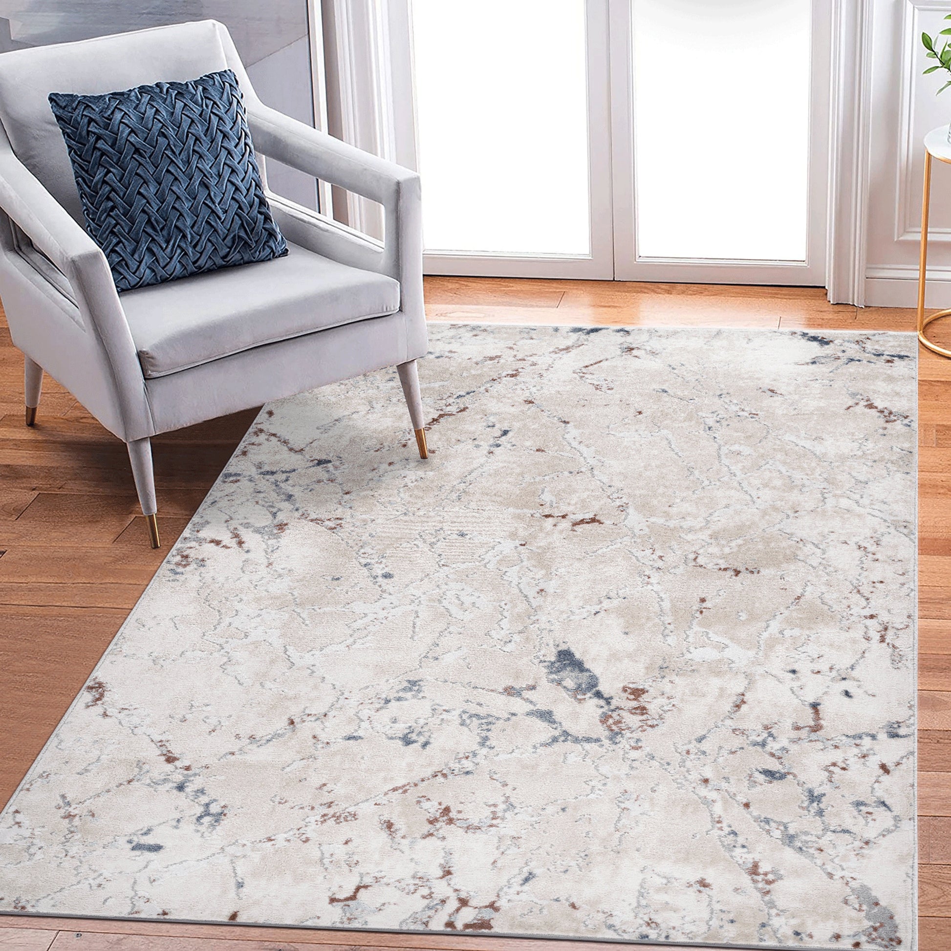Loom & Luxe Multi & Contemporary Area Rug