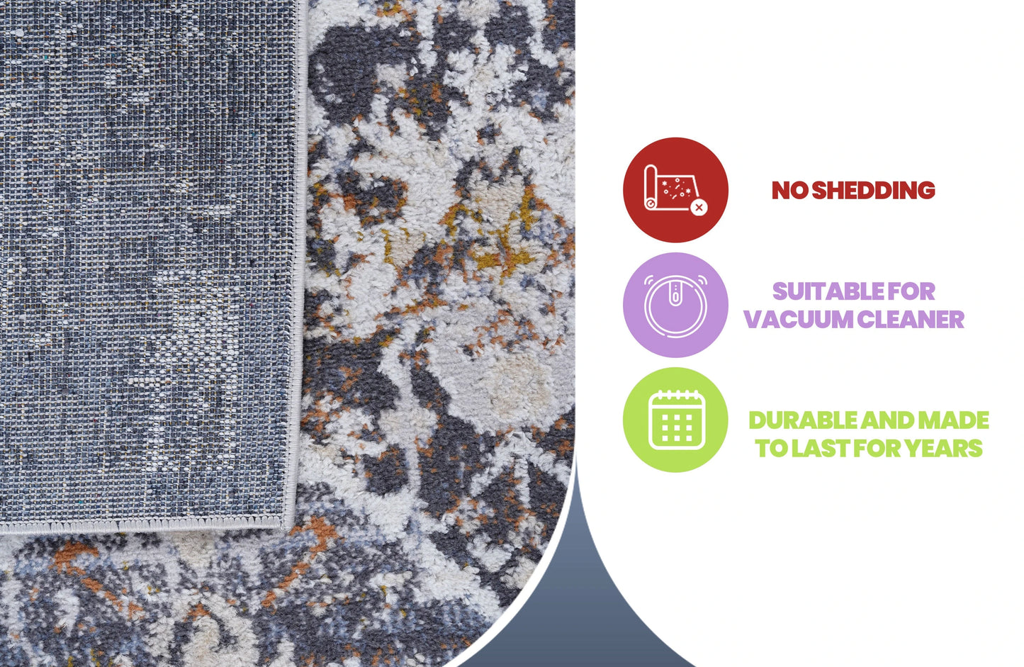 Loom & Luxe Multi & Traditional Area Rug