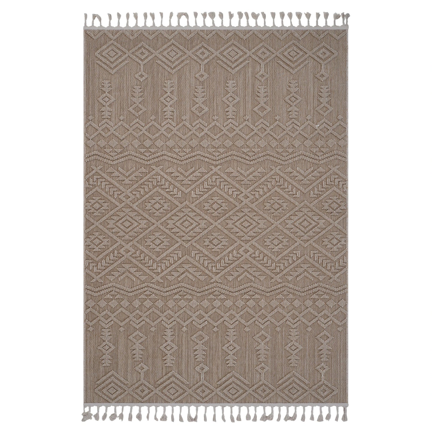 Loom & Luxe Natural & Traditional Indoor/Outdoor Area Rug