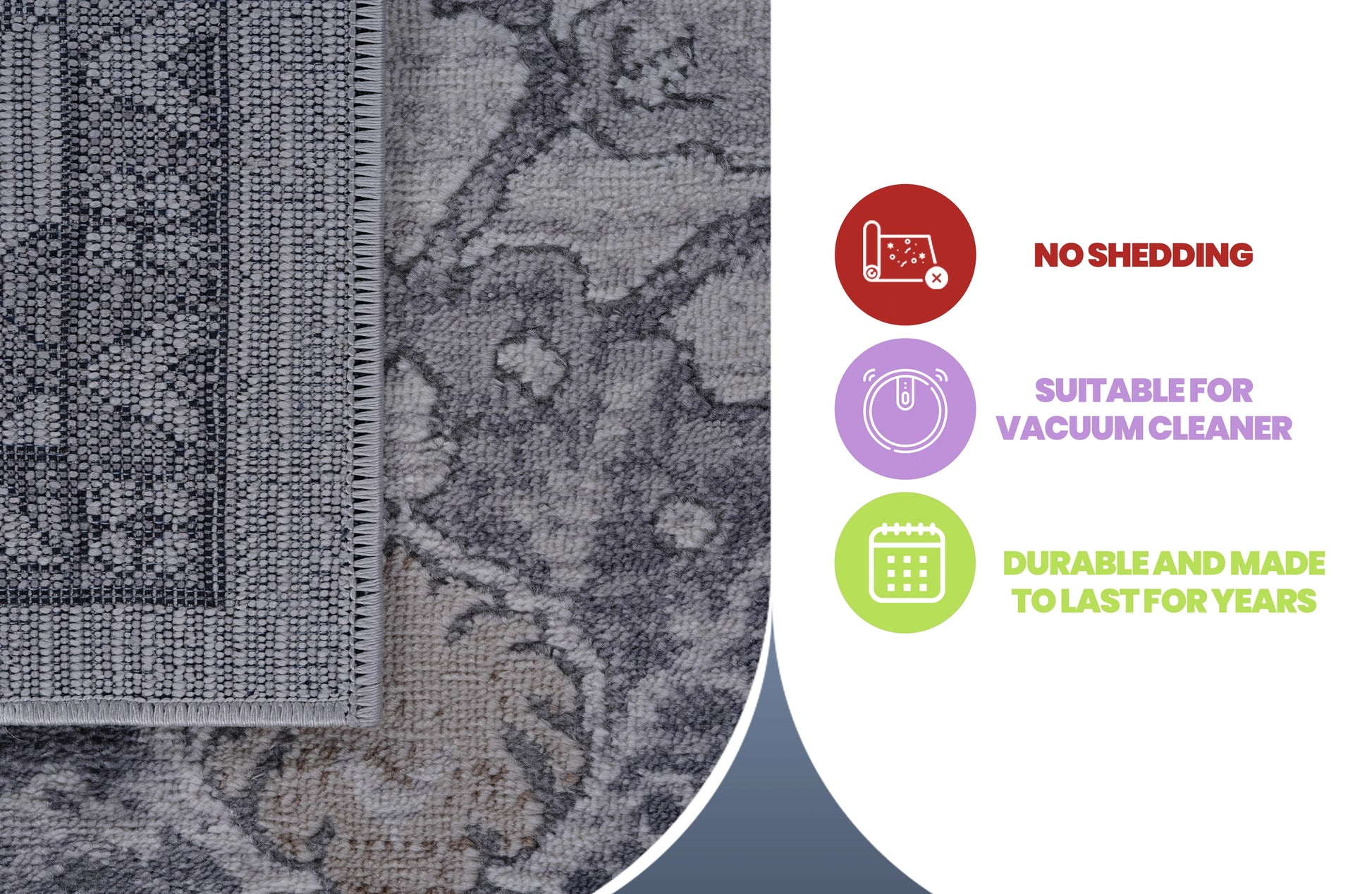 Loom & Luxe Sand & Ivory & Oriental Area Rug