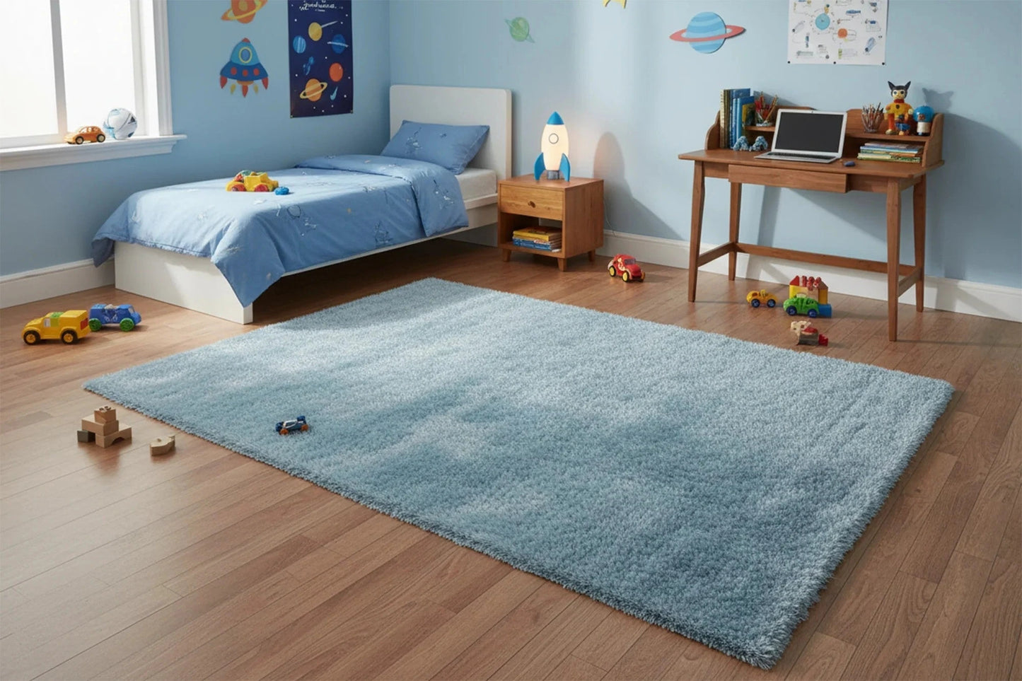 Merino Modern Soft Shag Area Rug