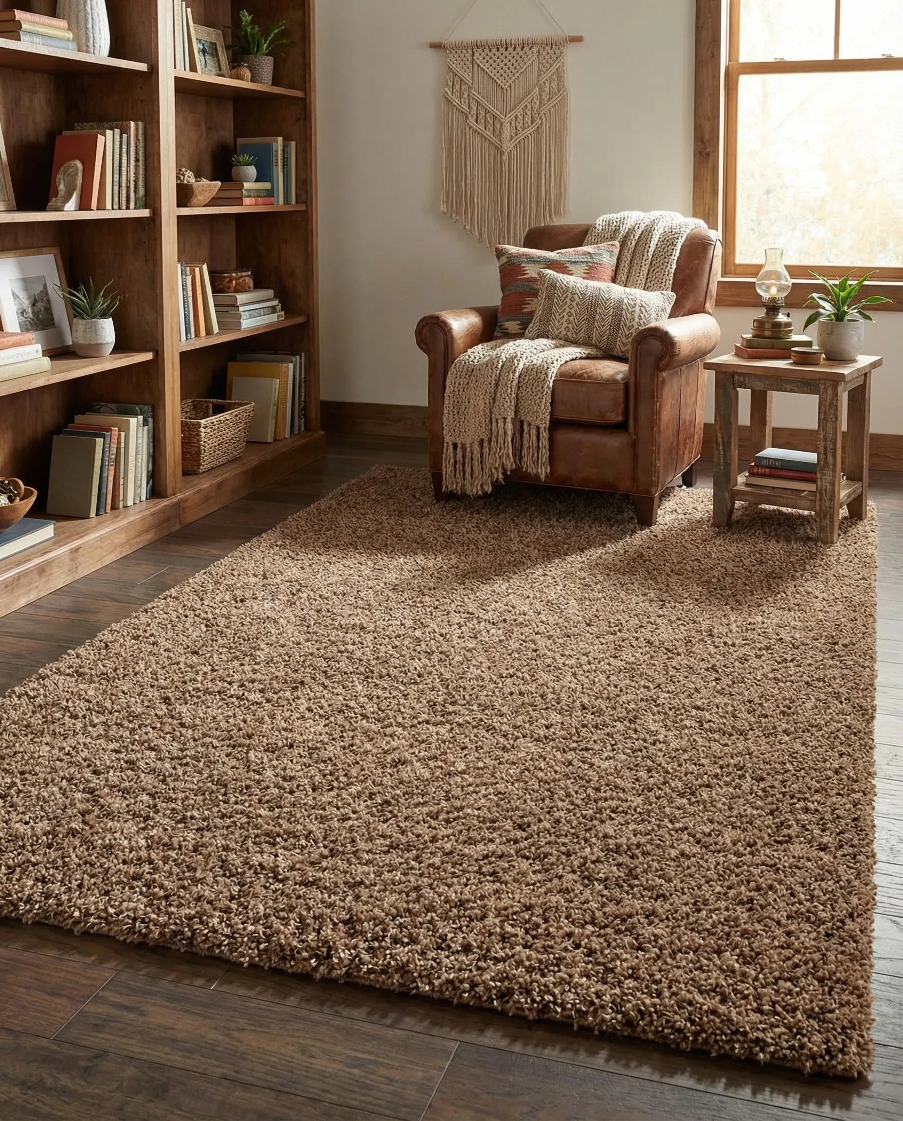Merino Modern Soft Shag Area Rug