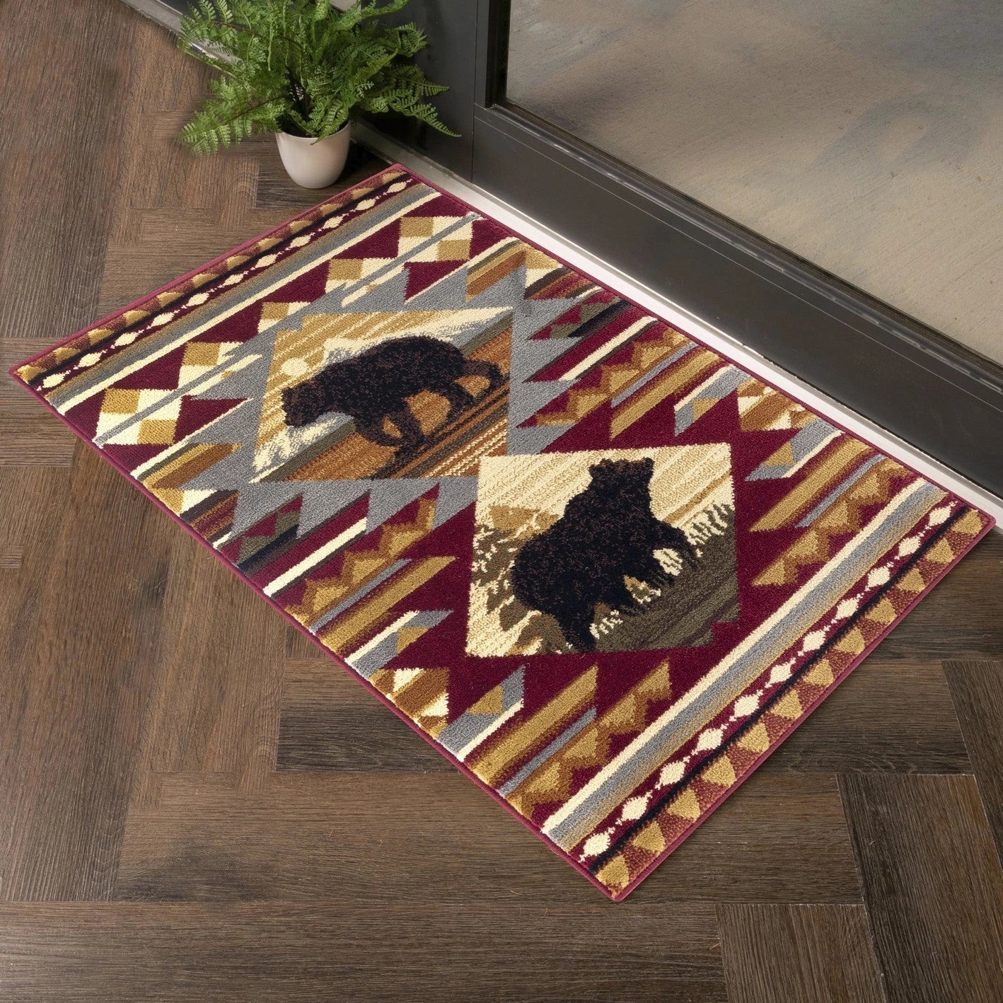 Nature's Nest Red Lodge Area Rug — CBL3001