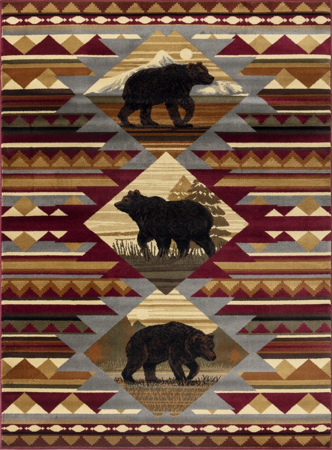 Nature's Nest Red Lodge Area Rug — CBL3001