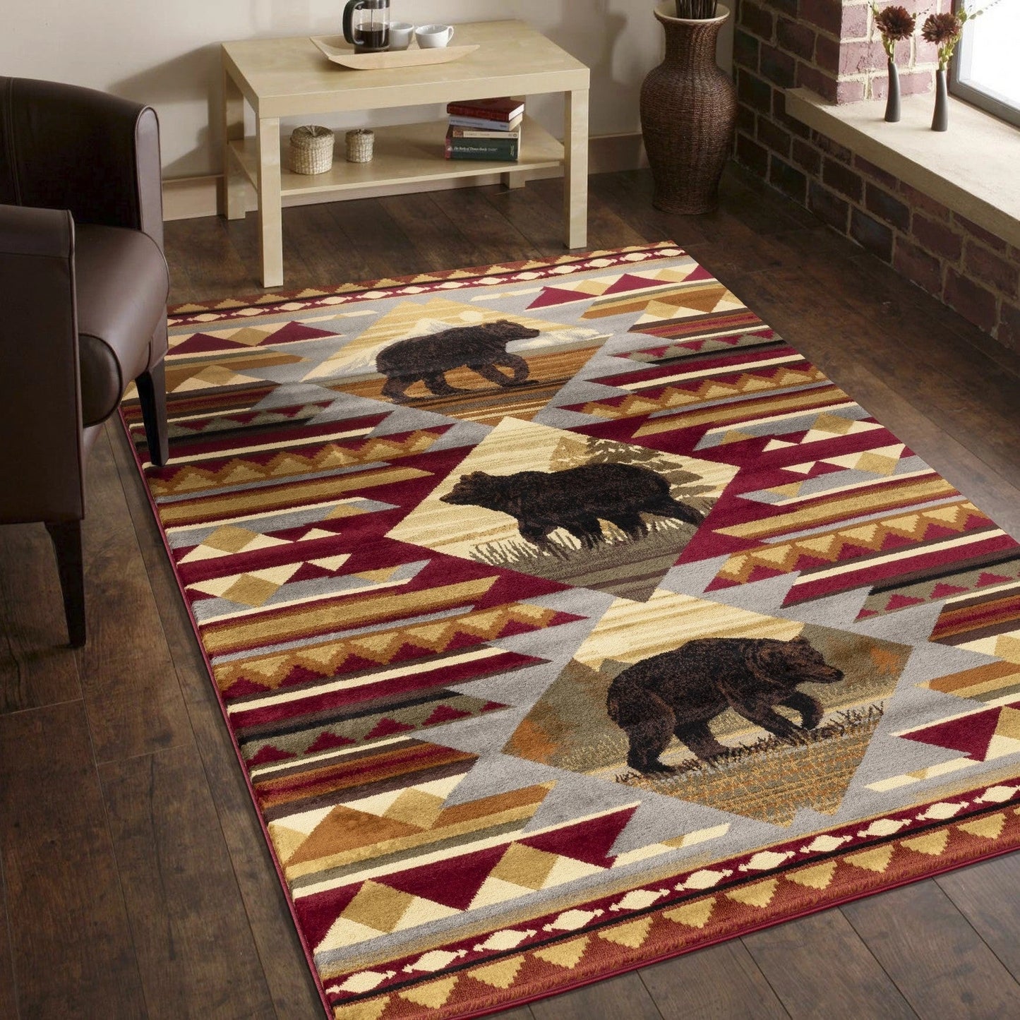 Nature's Nest Red Lodge Area Rug — CBL3001