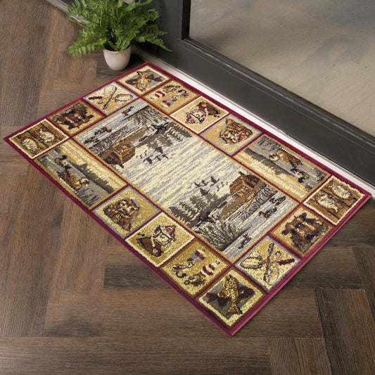 Nature's Nest Red Lodge Area Rug — CBL3003