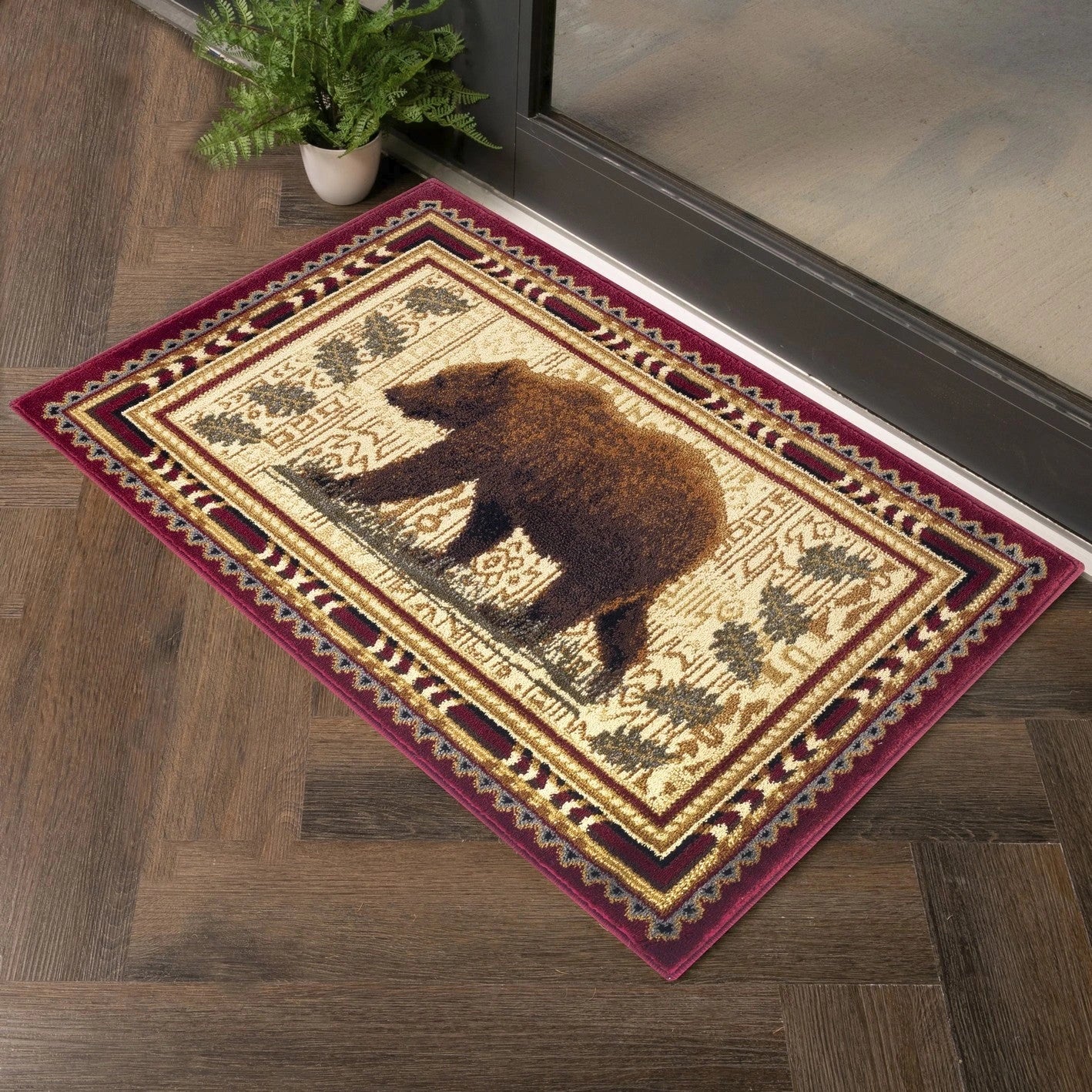 Nature's Nest Red Lodge Area Rug — CBL3007