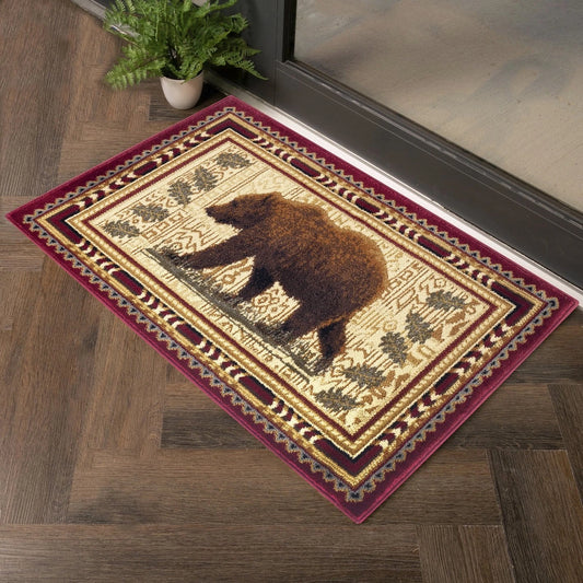 Nature's Nest Red Lodge Area Rug — CBL3007