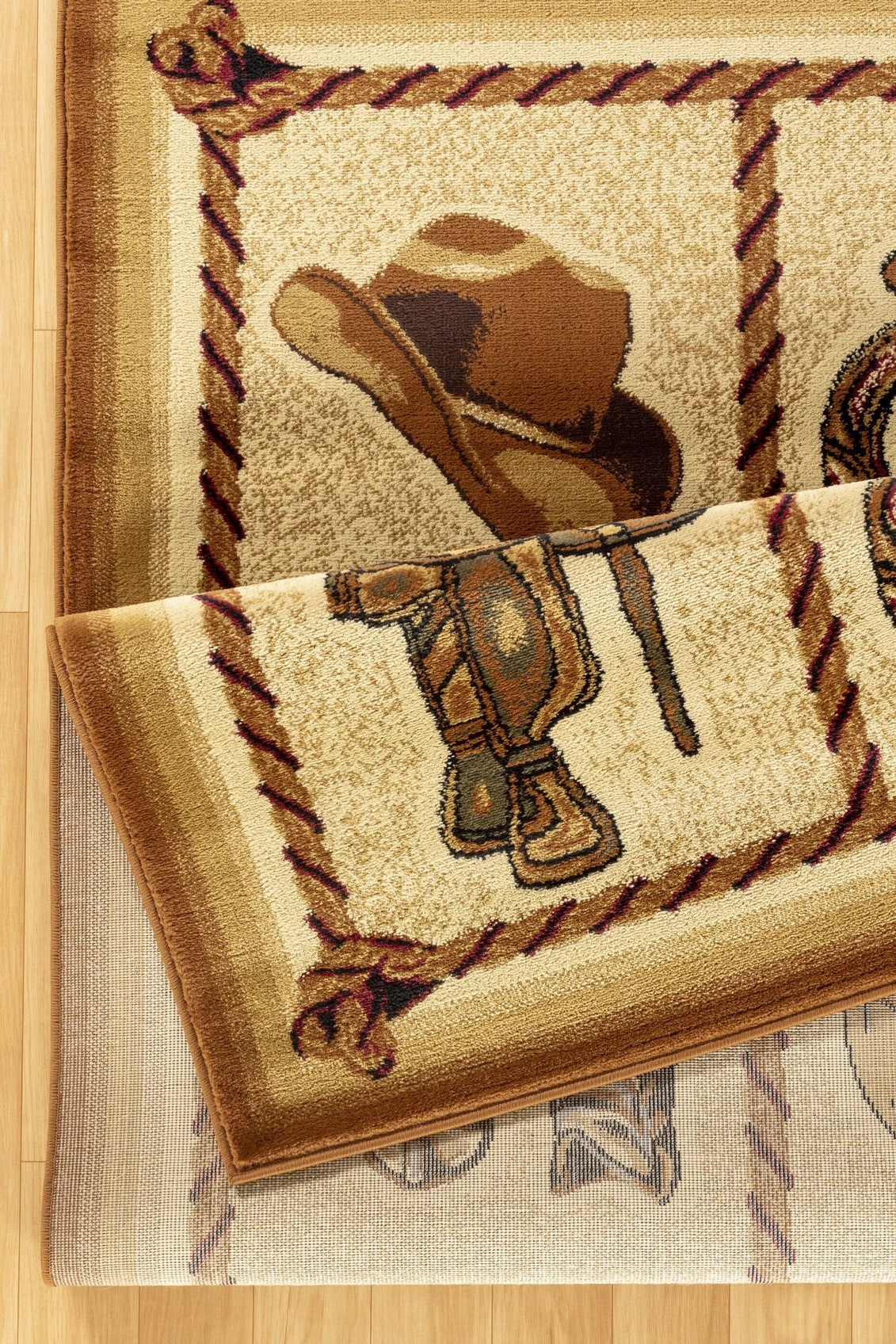 Tribes Beige Southwest Area Rug — YLS4010