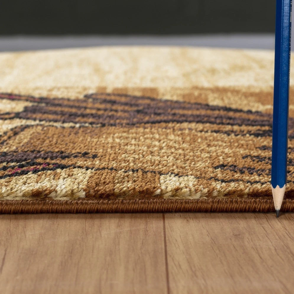 Tribes Beige Southwest Area Rug — YLS4011