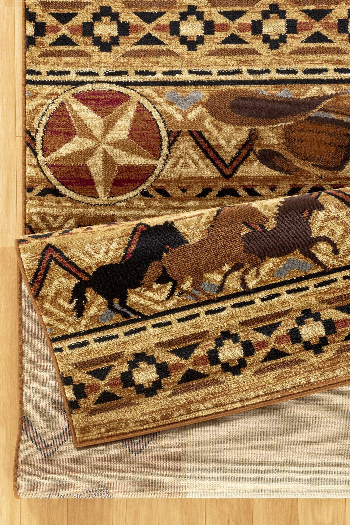 Tribes Beige Southwest Area Rug — YLS4011