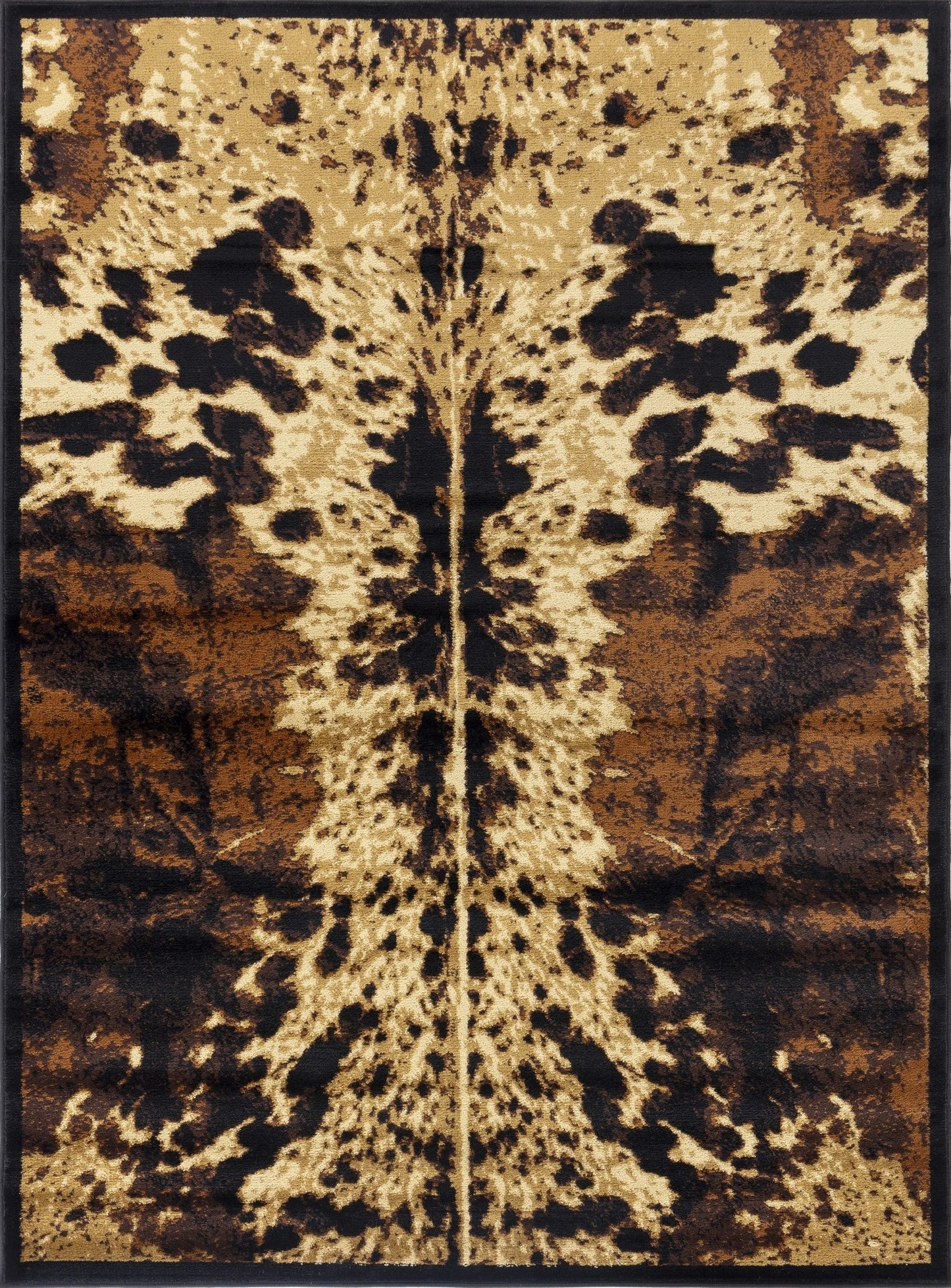 Tribes Black Southwest Area Rug — YLS4008