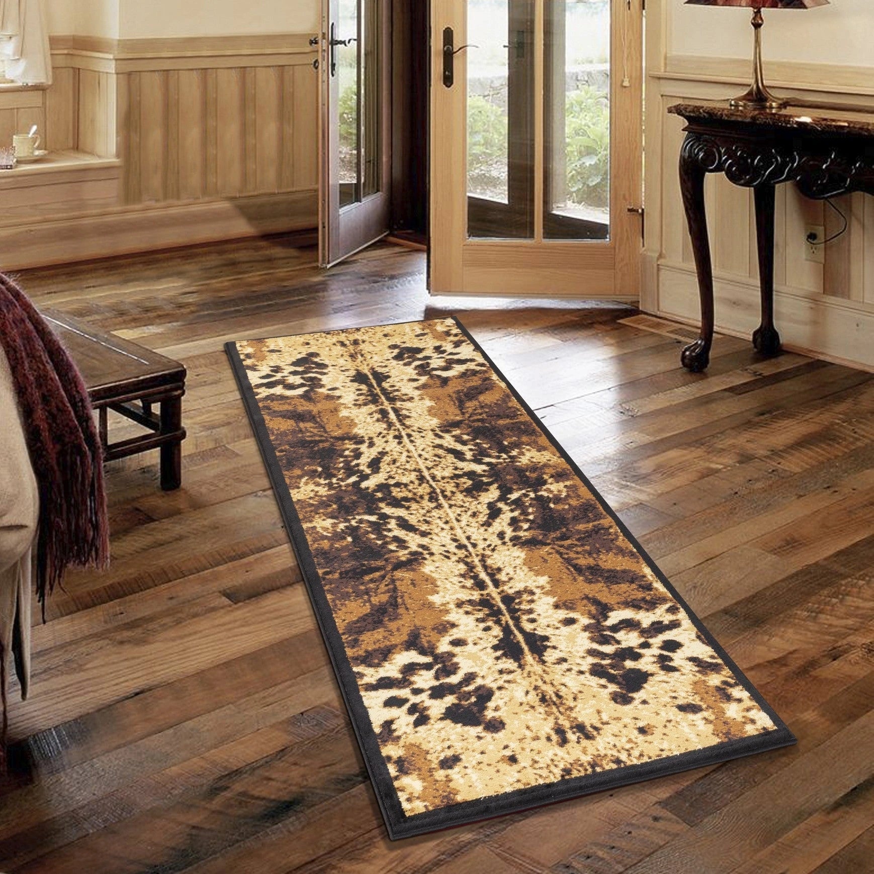 Tribes Black Southwest Area Rug — YLS4008