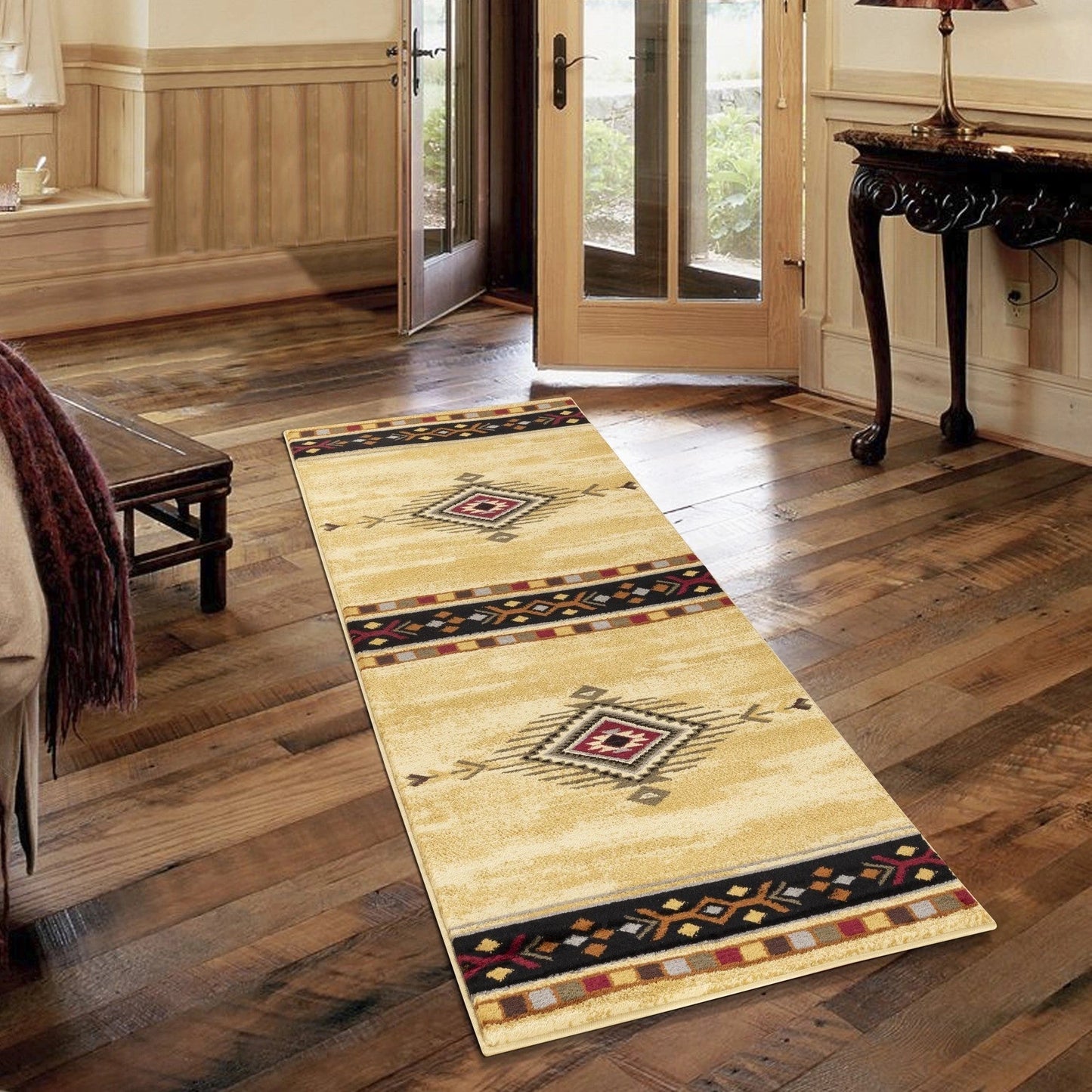 Tribes Cream Southwest Area Rug — YLS4003