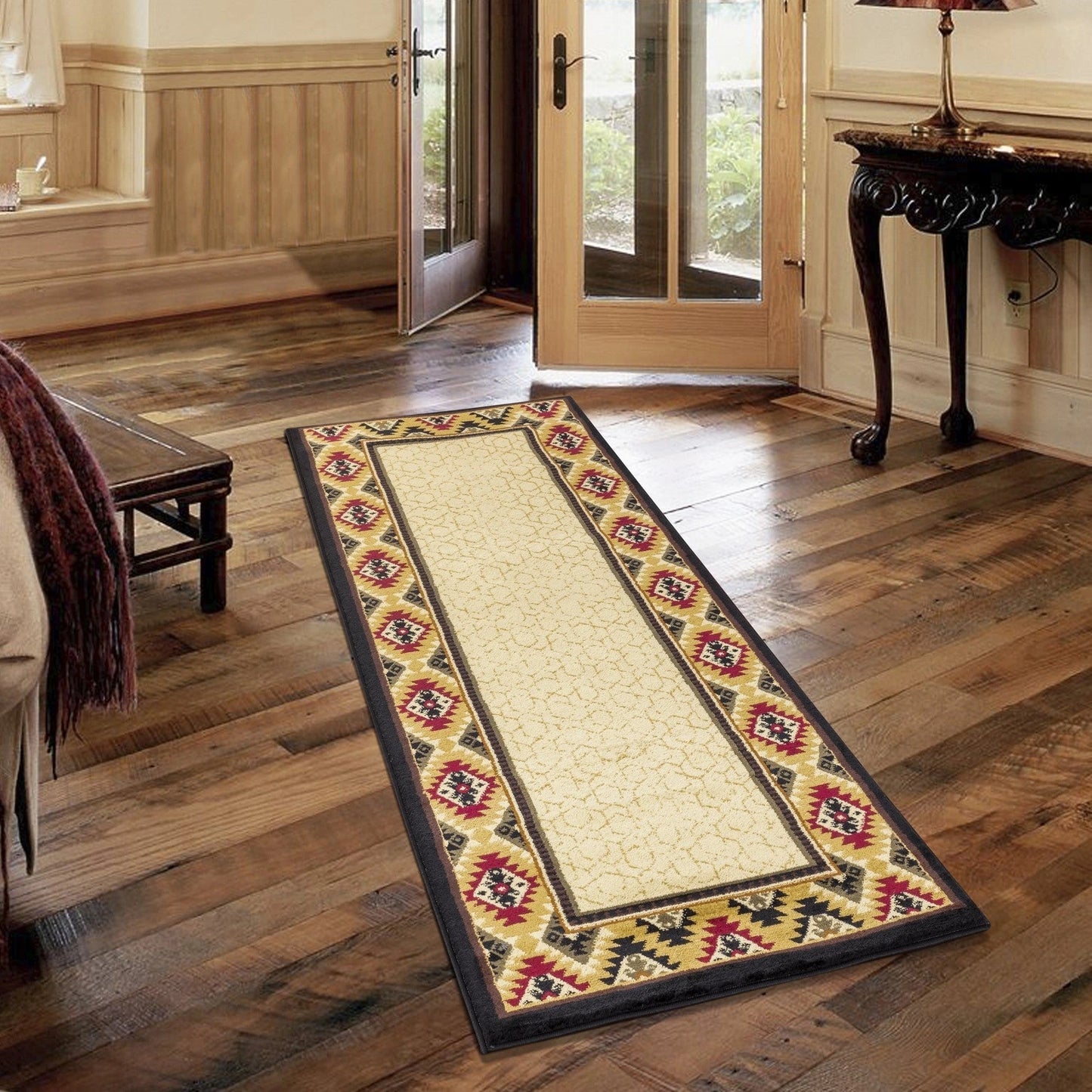 Tribes Cream Southwest Area Rug — YLS4007