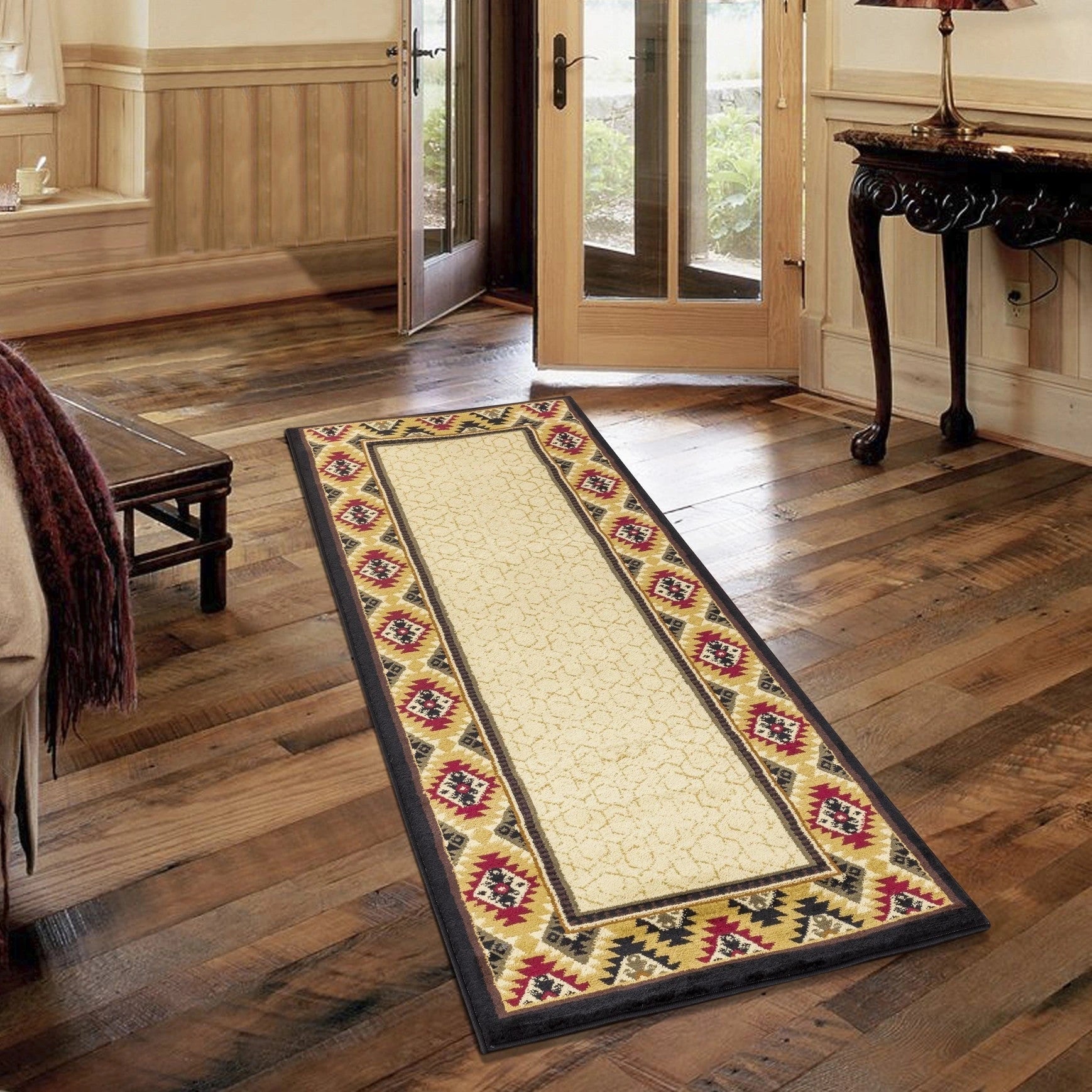 Tribes Cream Southwest Area Rug — YLS4007