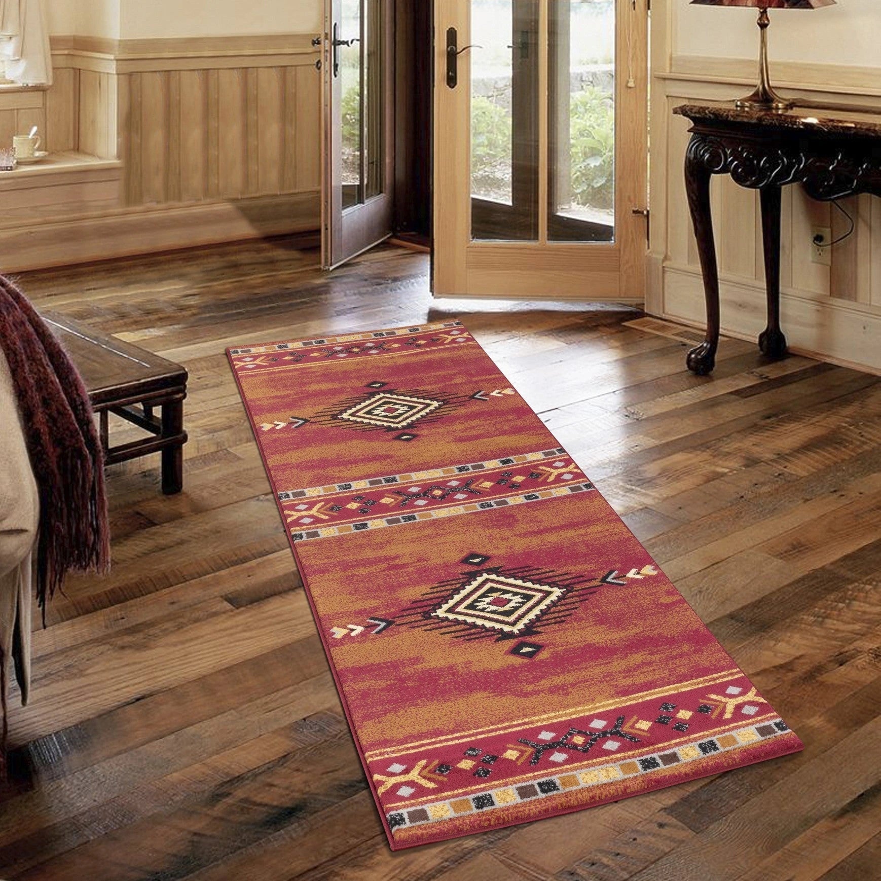 Tribes Red Southwest Area Rug — YLS4002