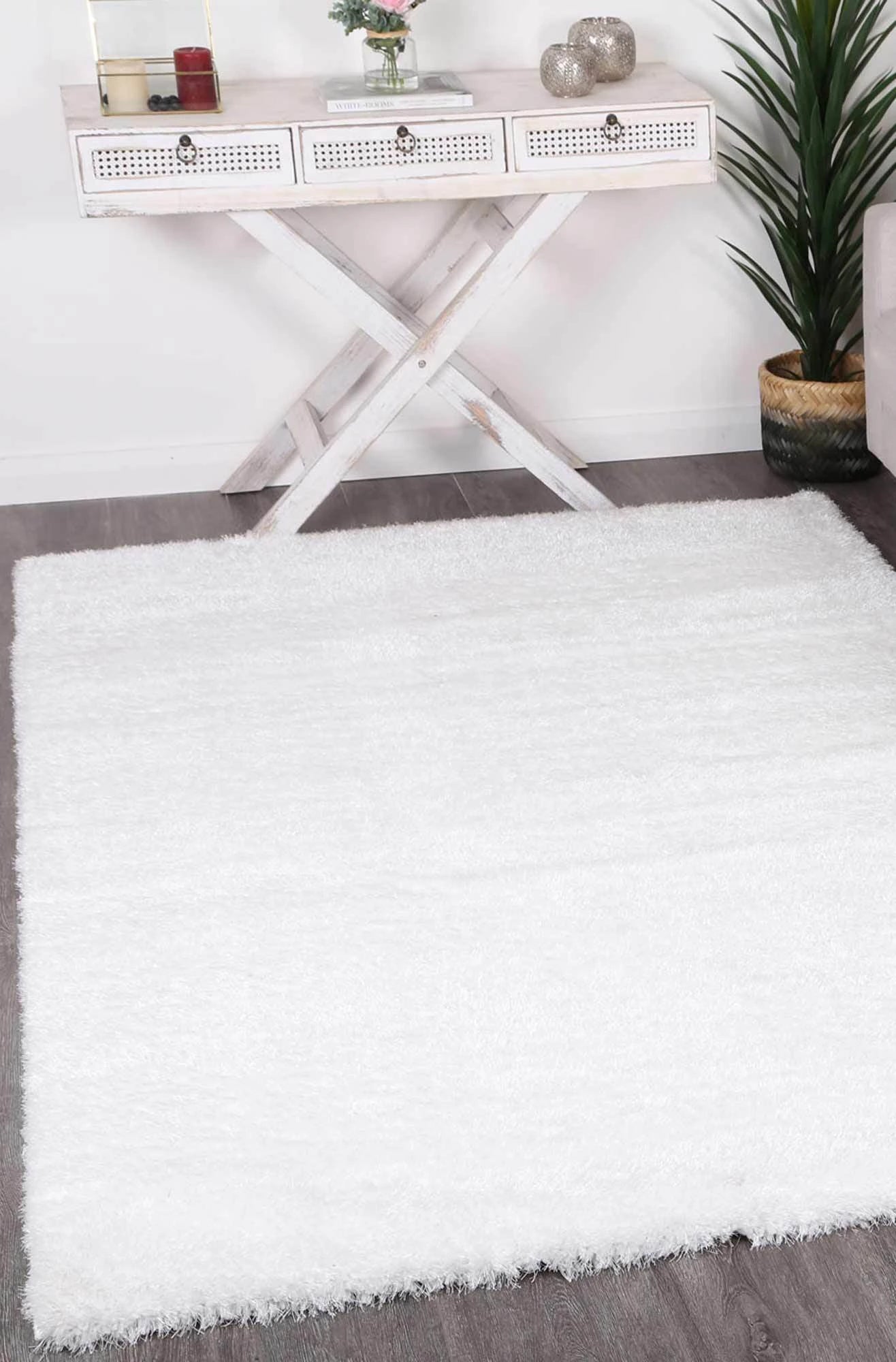 Zanca Modern Soft Shag Area Rug